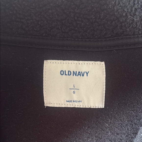 Black Fleece Quarter Zip Pullover - Picture 3 of 4